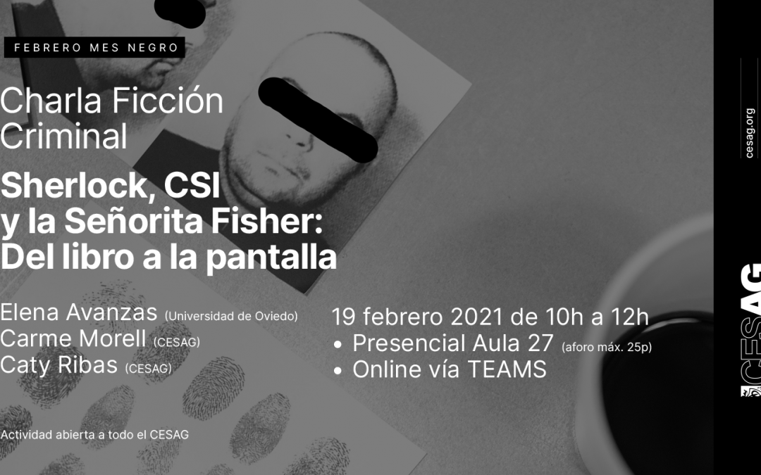 Jornada Ficción Criminal: «Sherlock, CSI y la Señorita Fisher»